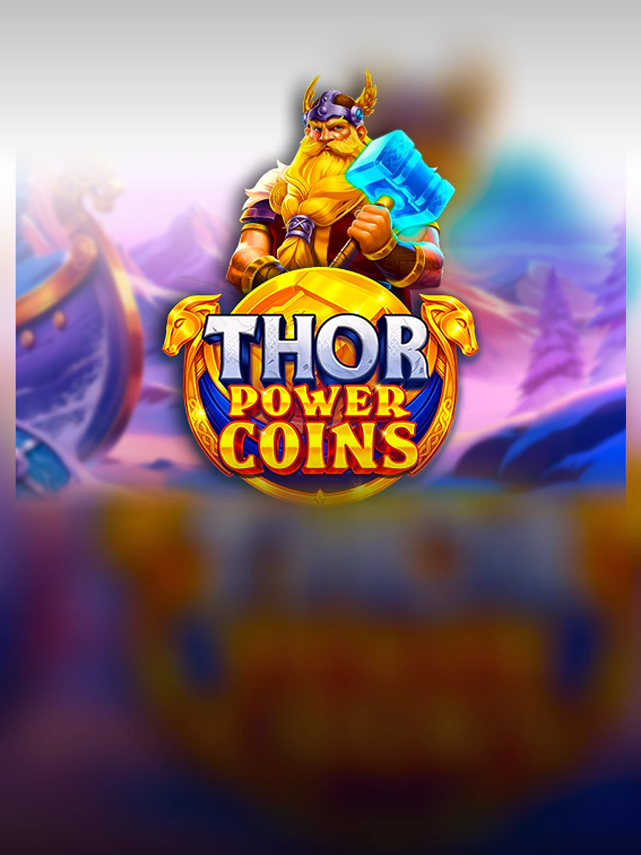 Thor Power Coins casino game artwork