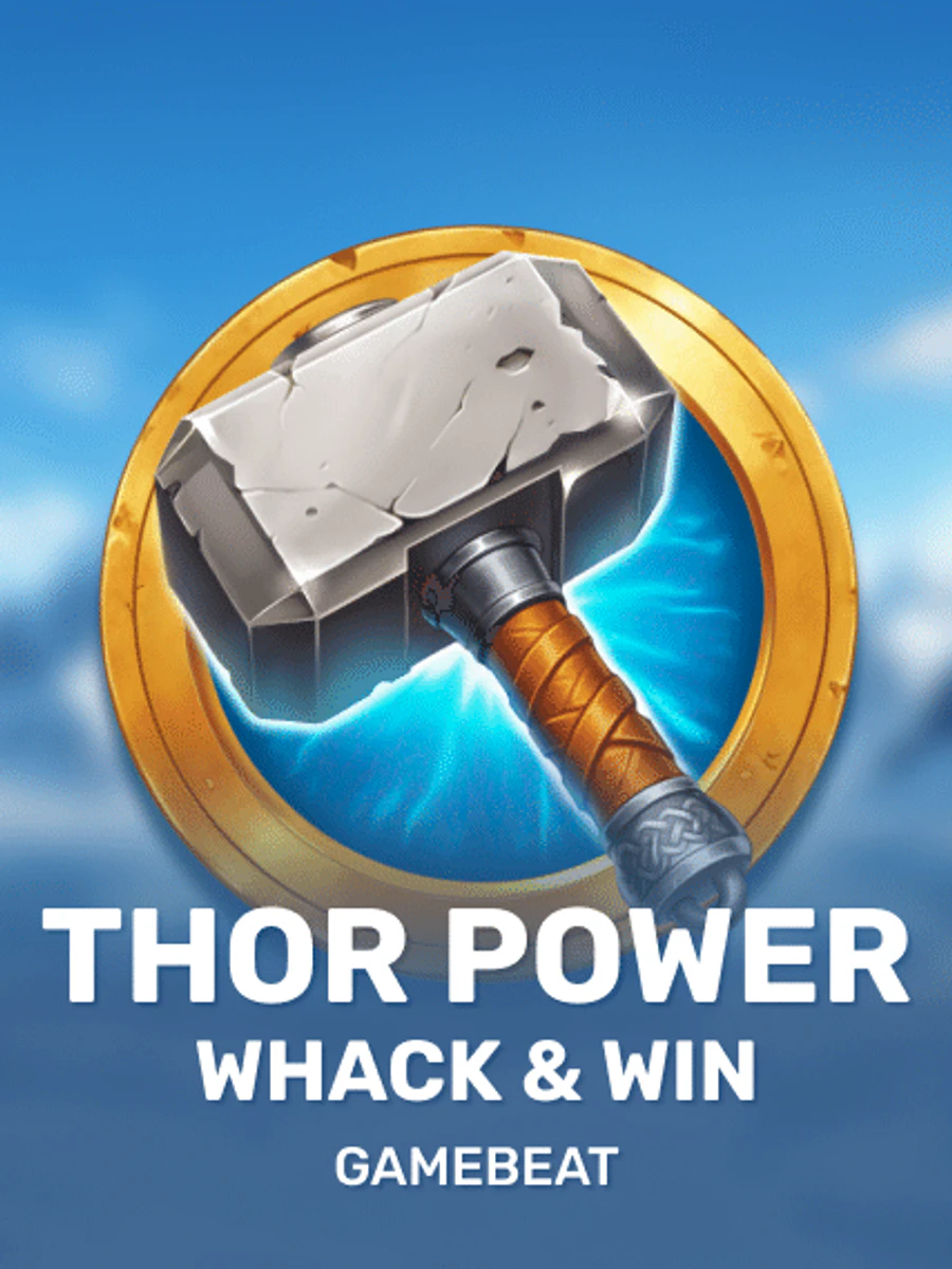 Thor Power: Whack & Win casino game artwork