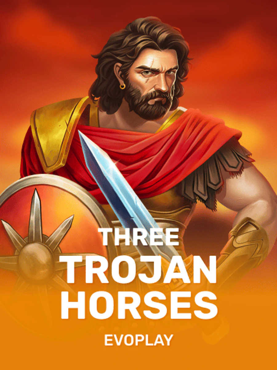 Three Trojan Horses slot artwork