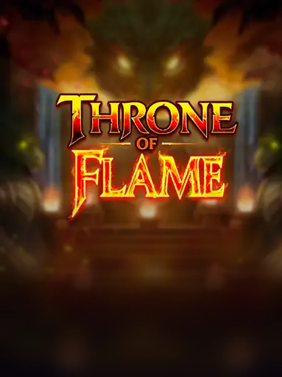 Throne of Flame slot artwork