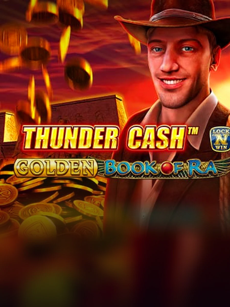 Thunder Cash™ – Golden Book of Ra™ slot artwork