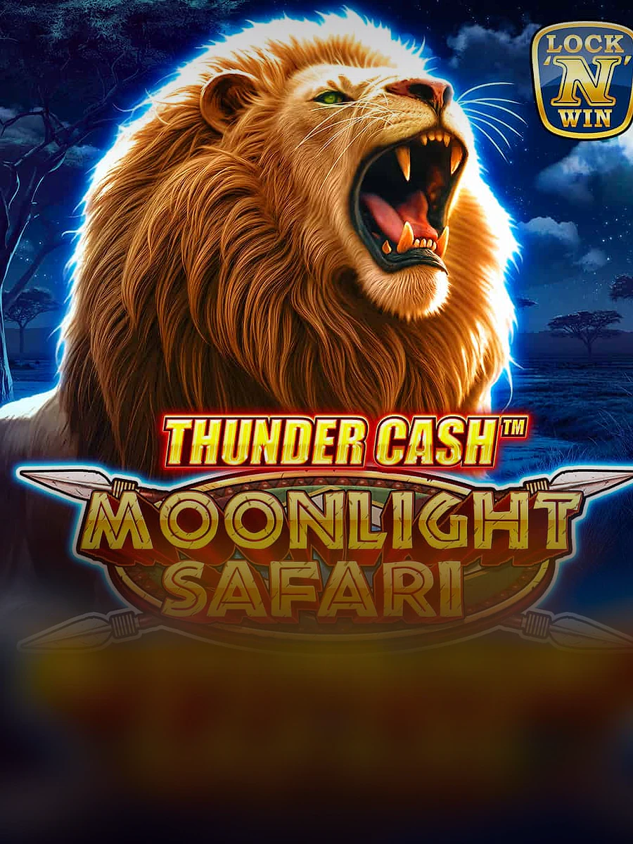 Thunder Cash™ – Moonlight Safari slot artwork