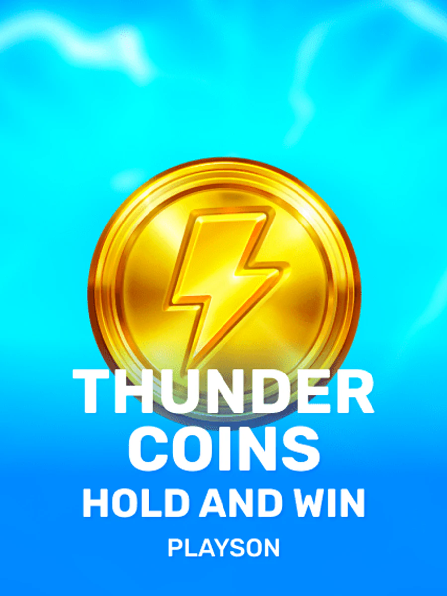 Thunder Coins: Hold and Win slot artwork