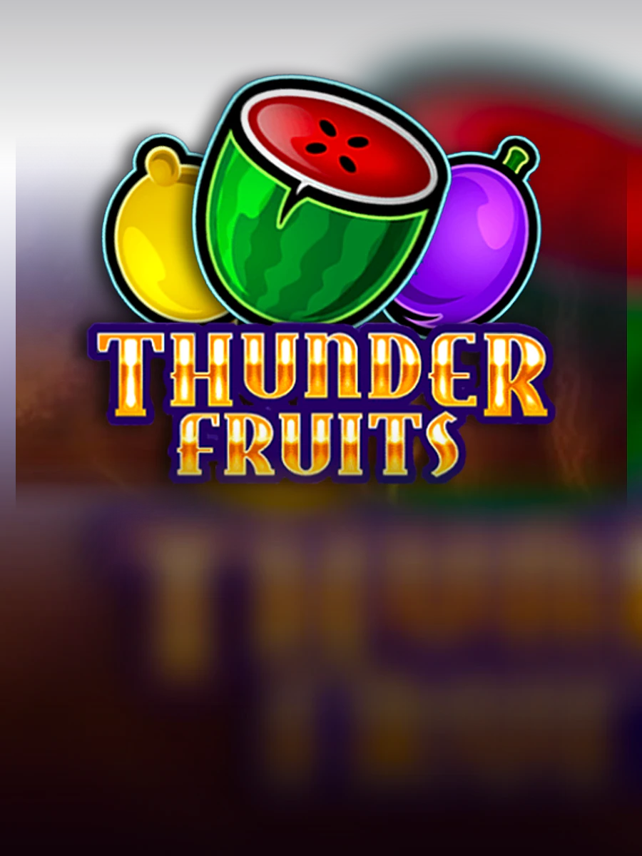 Thunder Fruits slot artwork