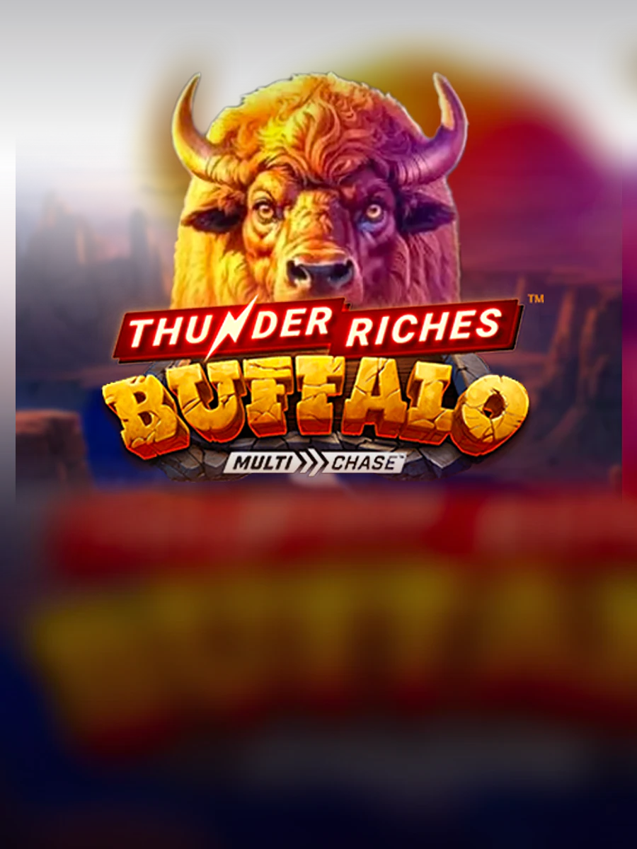 Thunder Riches: Buffalo slot artwork