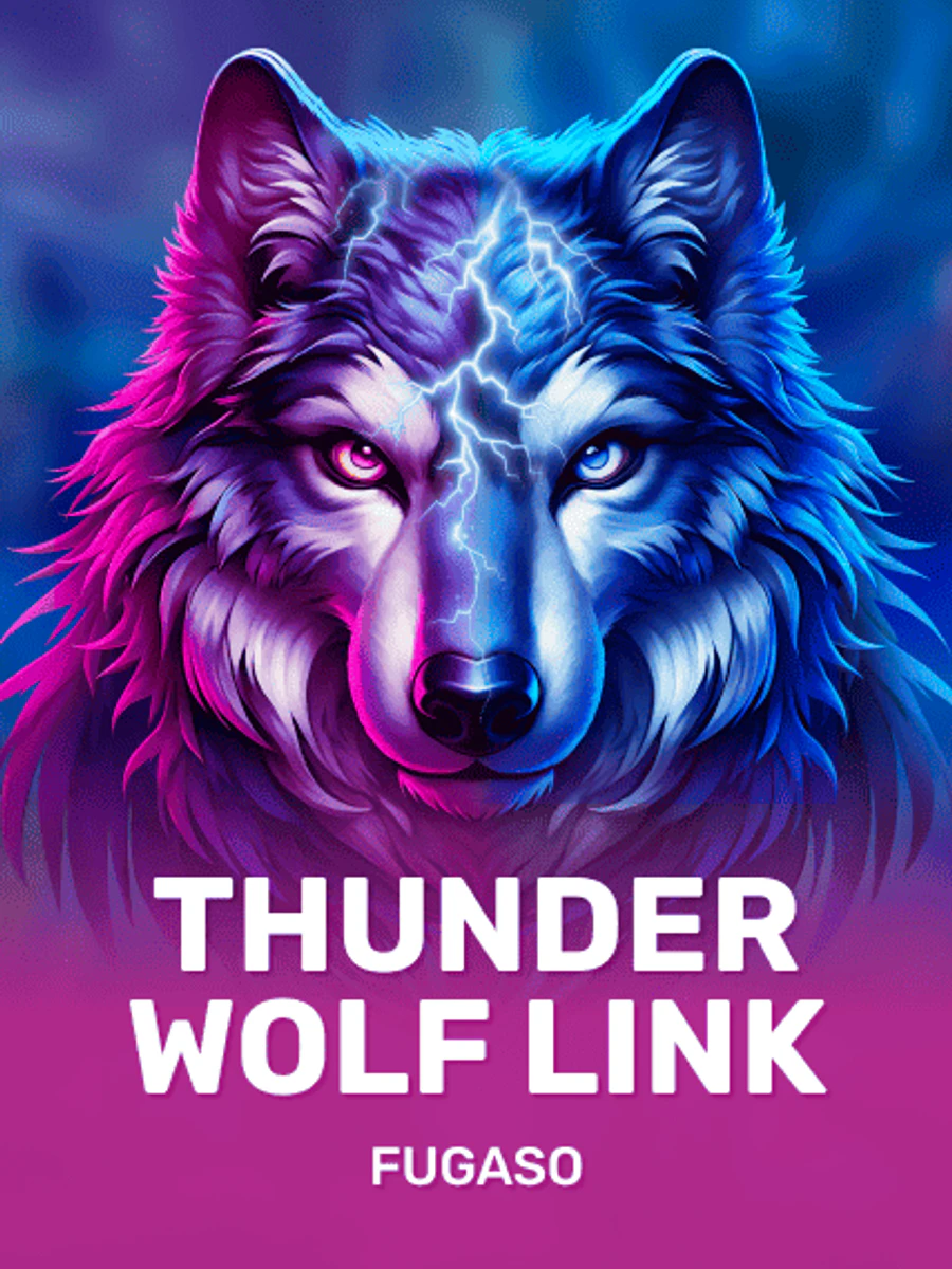 Thunder Wolf Link: Running Wins casino game artwork