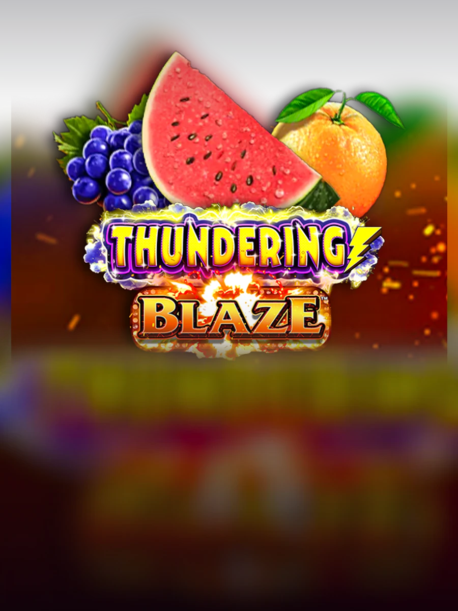 Thundering Blaze slot artwork
