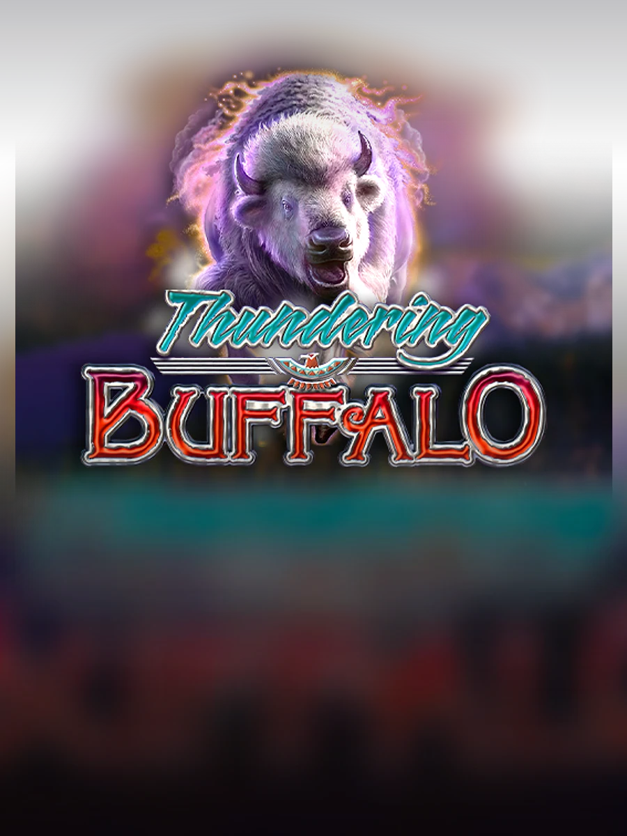 Thundering Buffalo slot artwork