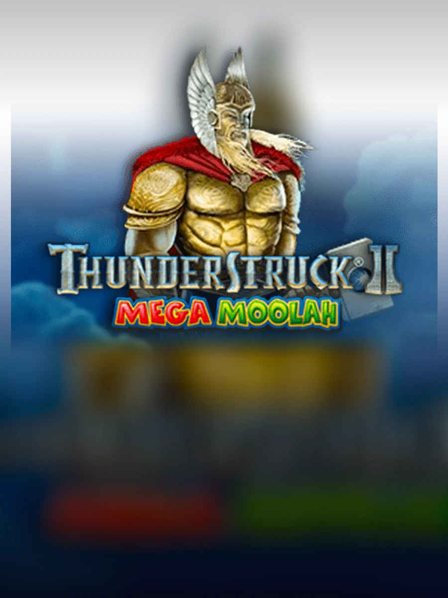 Thunderstruck 2 Mega Moolah slot artwork