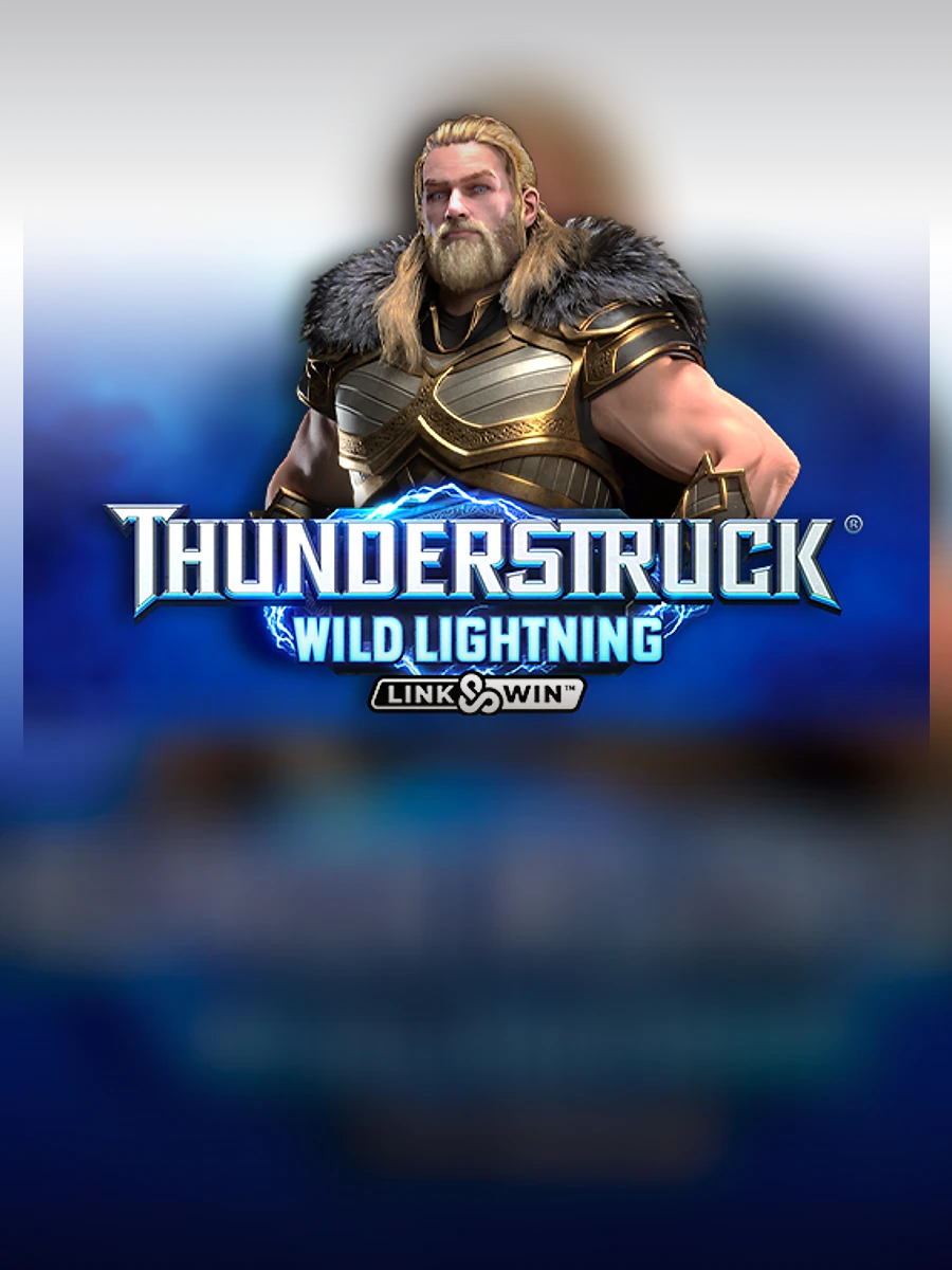 Thunderstruck Wild Lightning slot artwork