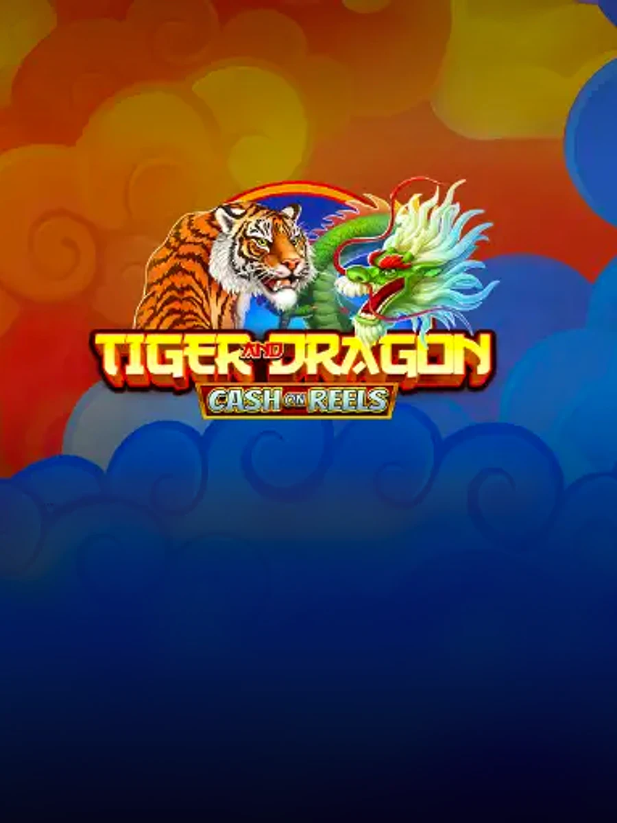 Tiger and Dragon: Cash on Reels casino game artwork