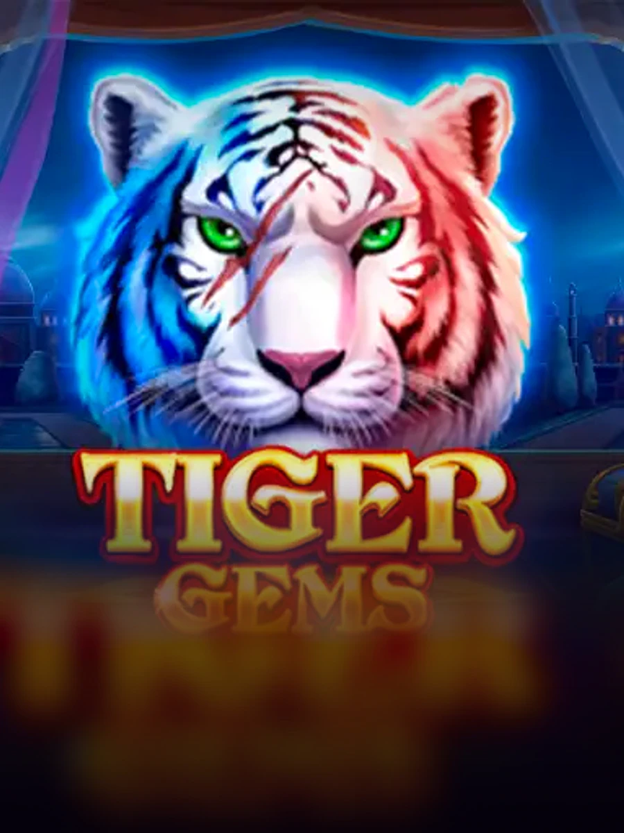 Tiger Gems Hold and Win casino game artwork