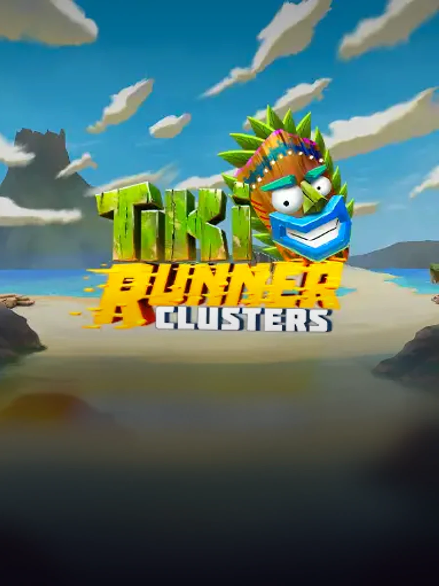 Tiki Runner Clusters slot artwork