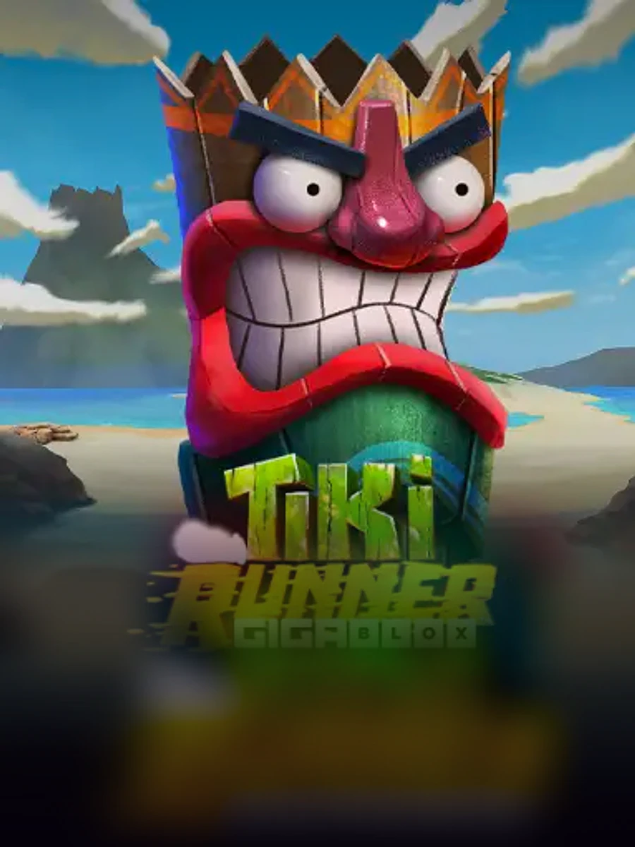 Tiki Runner GigaBlox slot artwork