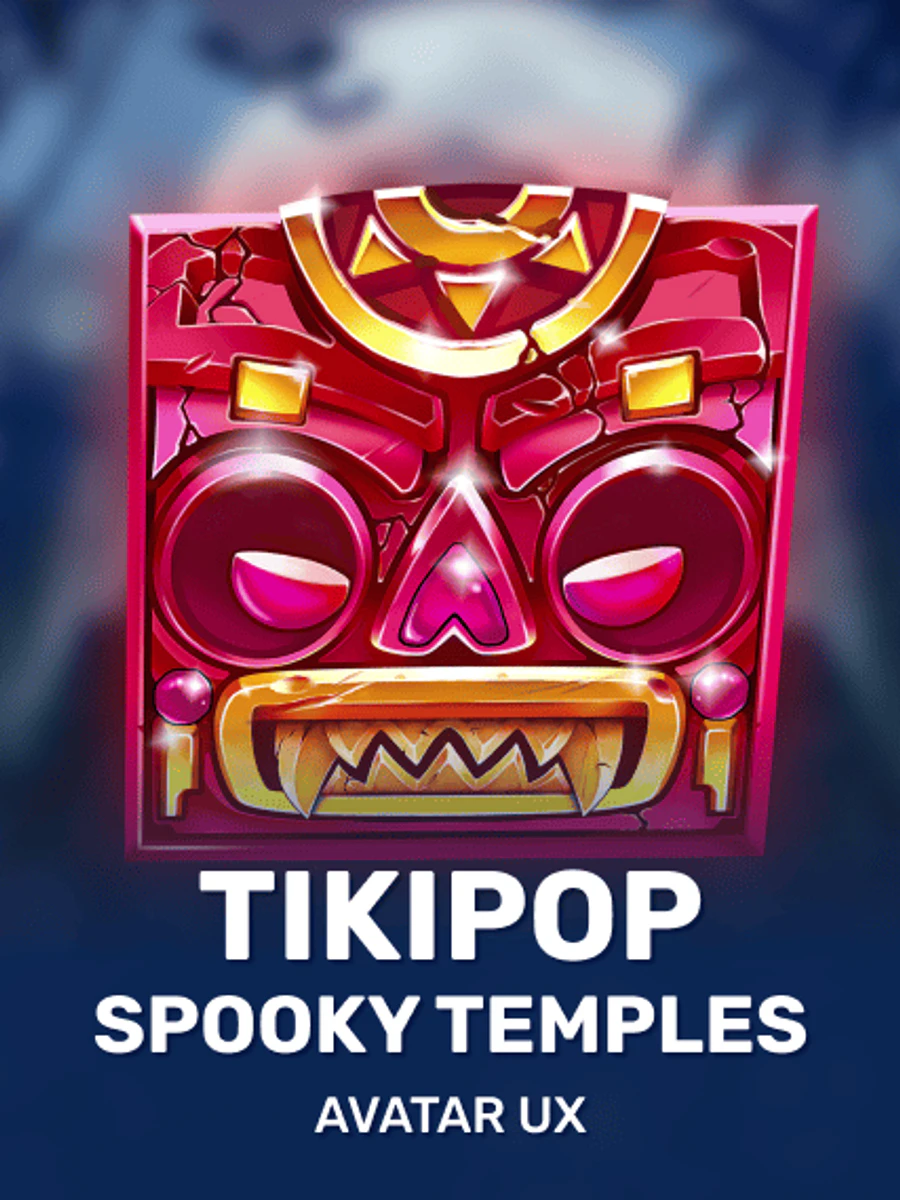 Tikipop Spooky Temples slot artwork