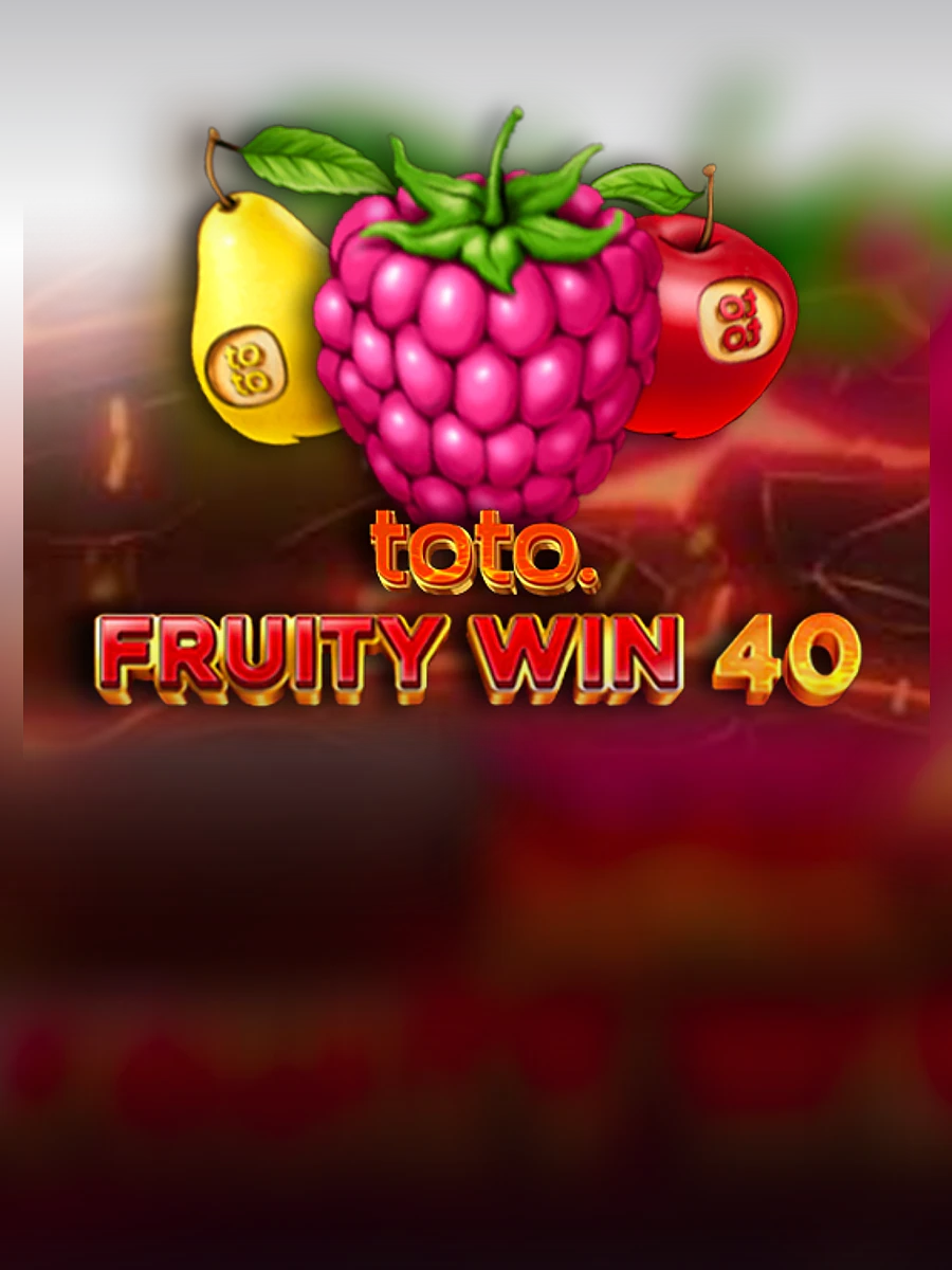 Toto Fruity Win 40 slot artwork