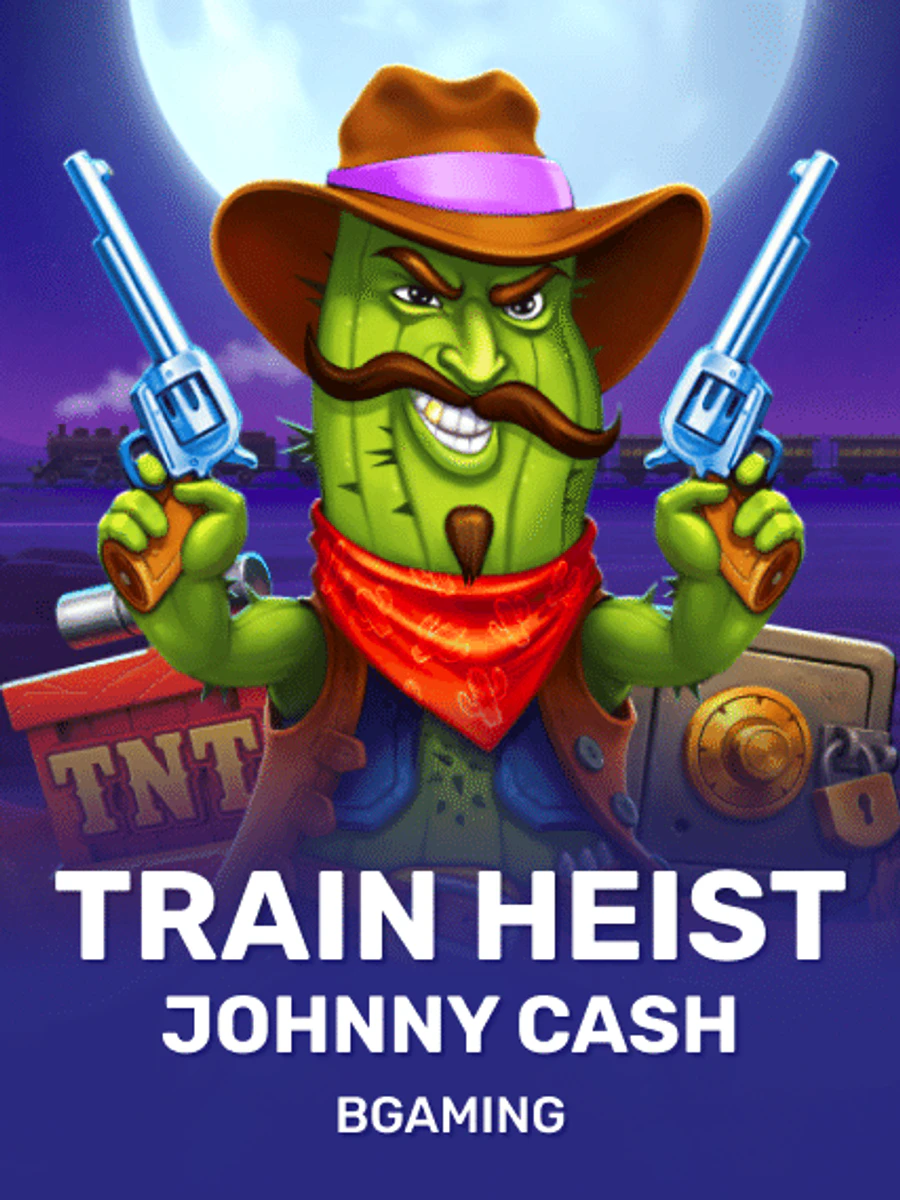 Train Heist Johnny Cash slot artwork