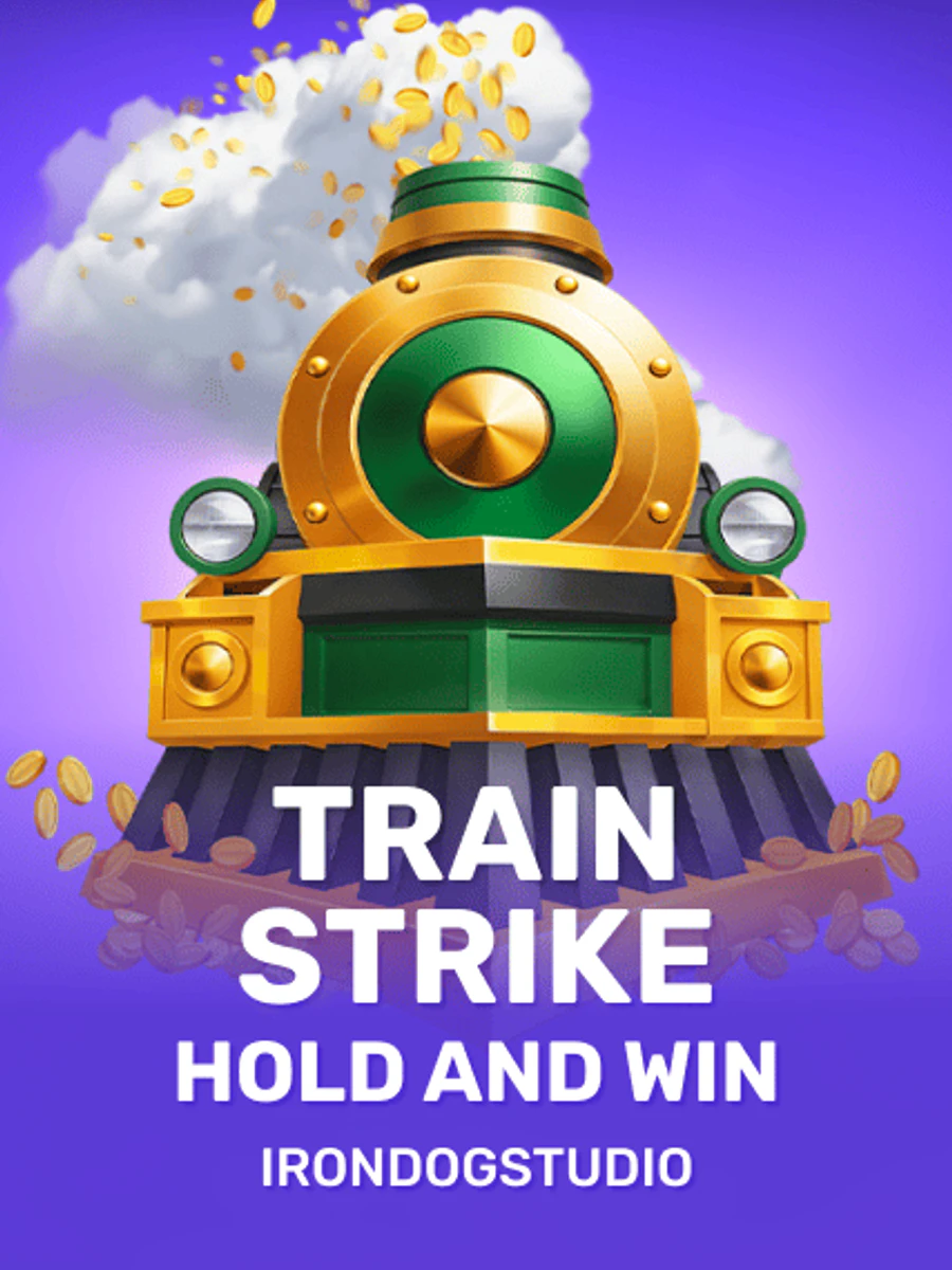 Train Strike Hold and Win casino game artwork