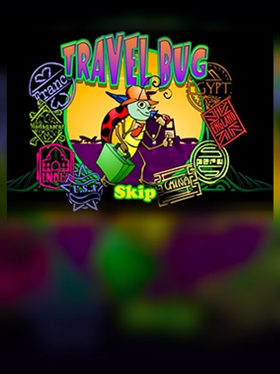 Travel Bug slot artwork