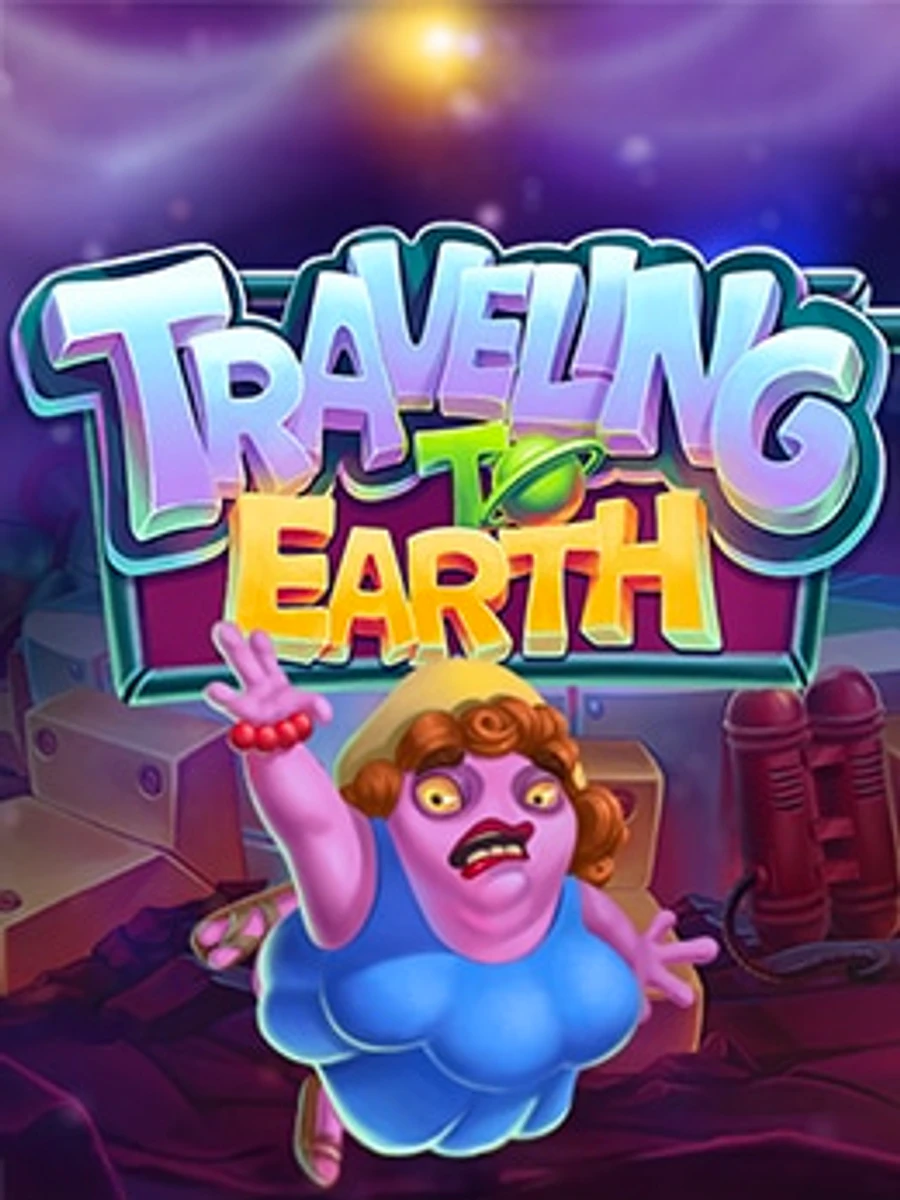 Traveling to Earth slot artwork