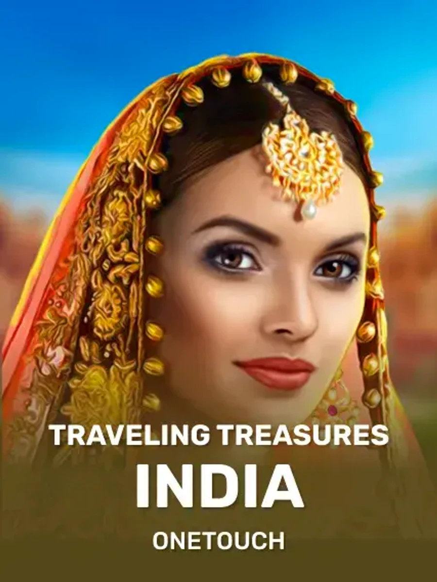 Traveling Treasures – India casino game artwork