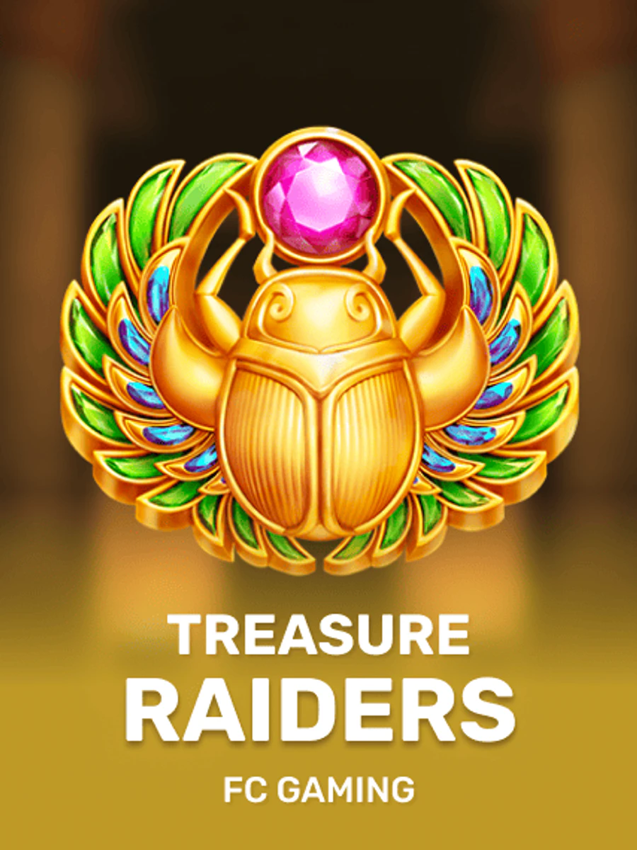 Treasure Raiders slot artwork