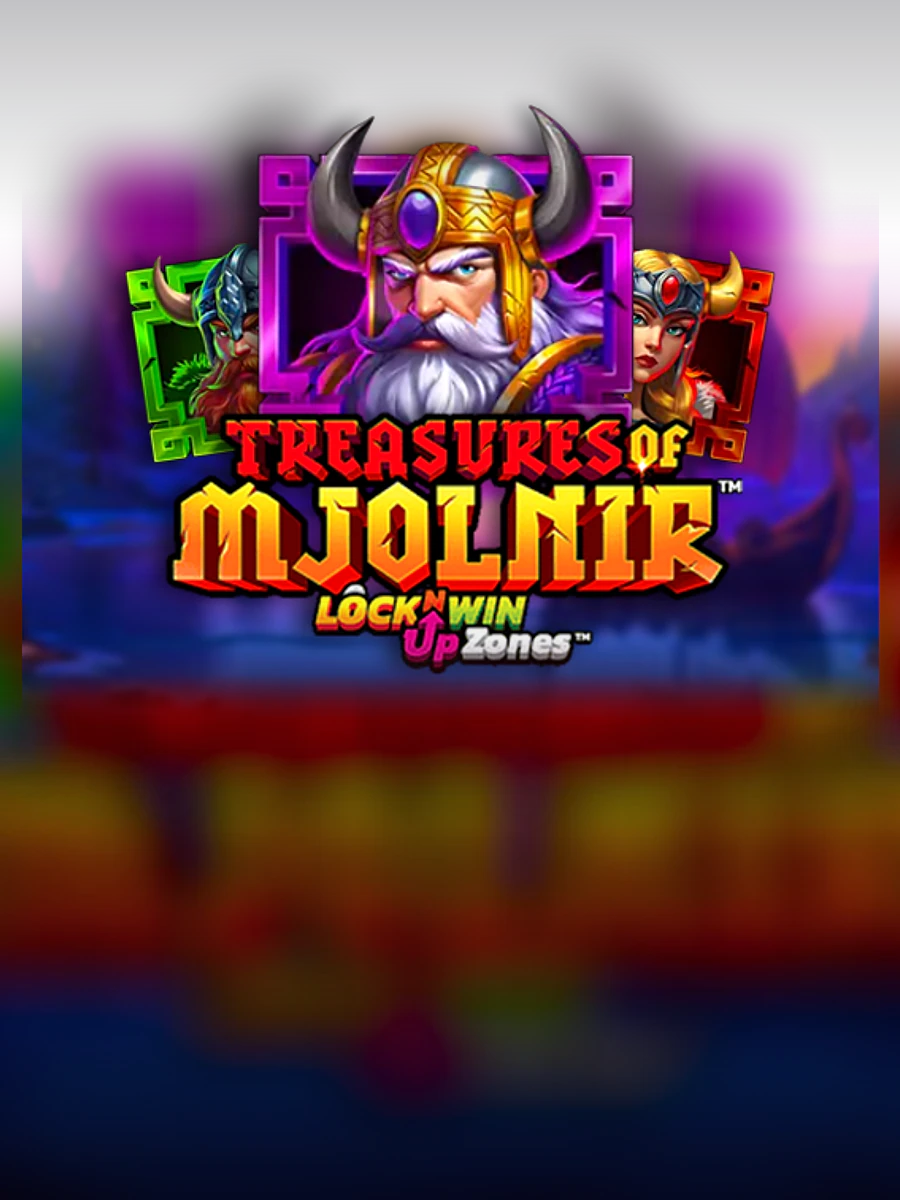 Treasures of Mjolnir slot artwork