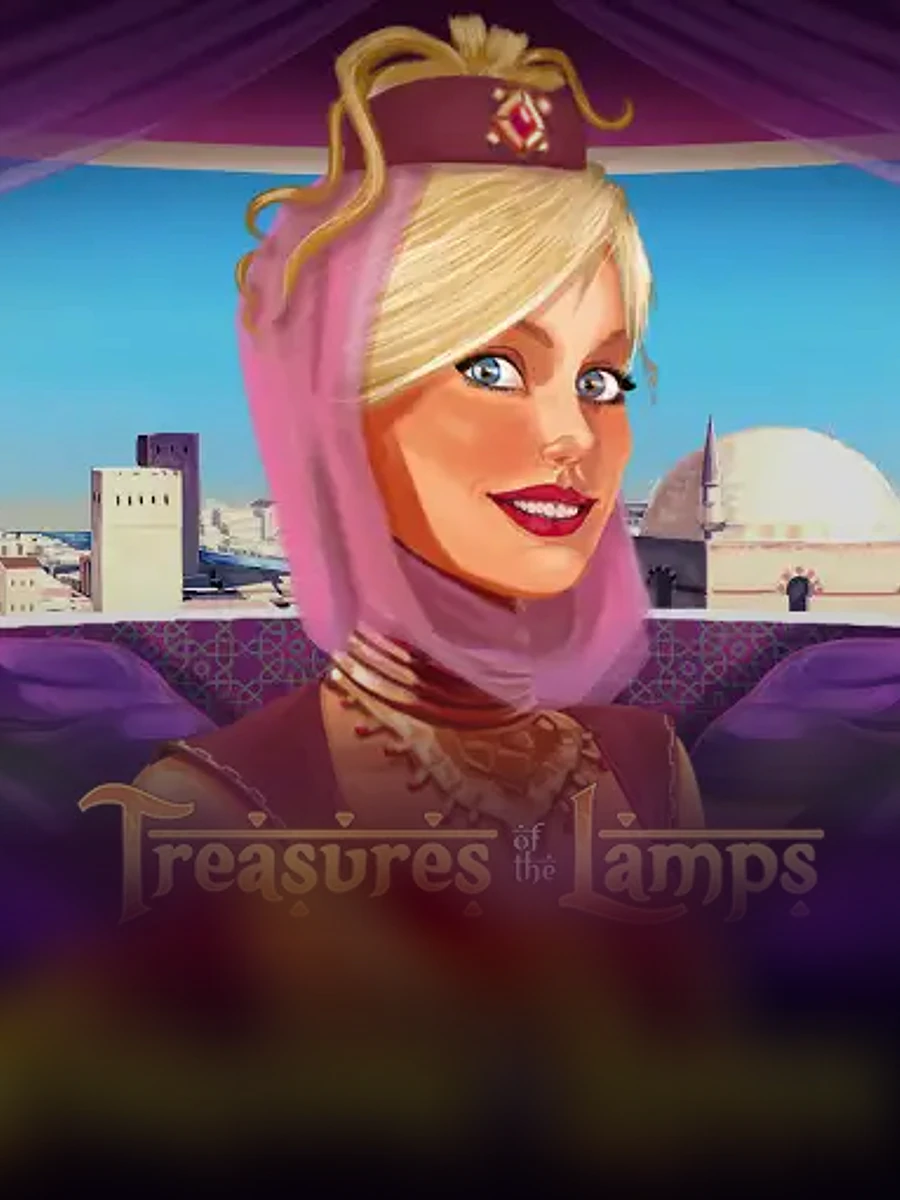 Treasures of the Lamps slot artwork