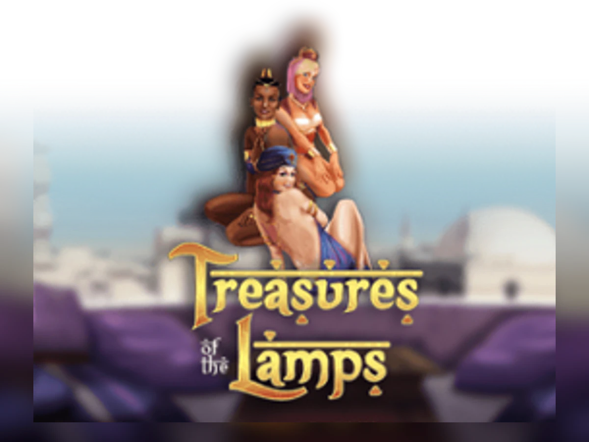Treasures of the Lamps casino game artwork