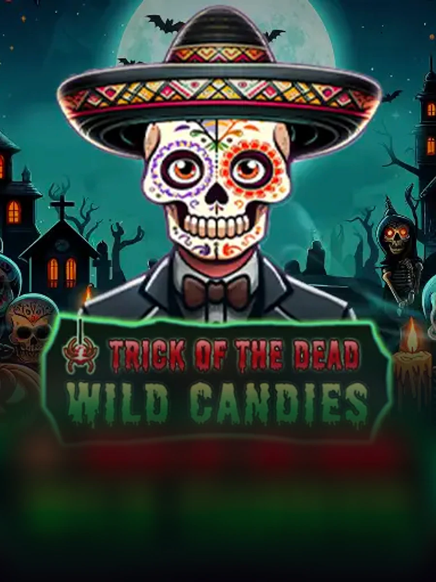 Trick of the Dead Wild Candy Megaways casino game artwork