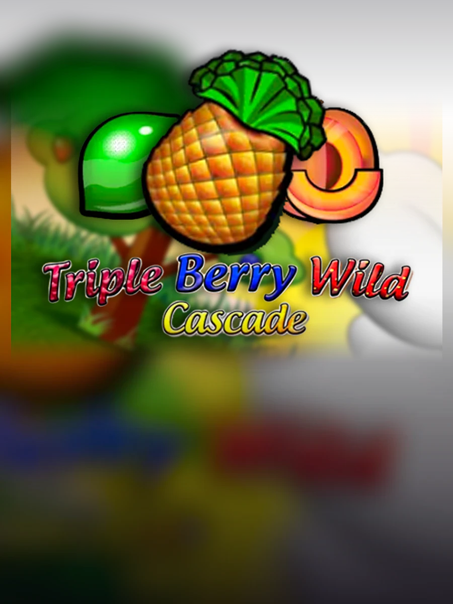 Triple Berry Wild Cascade slot artwork