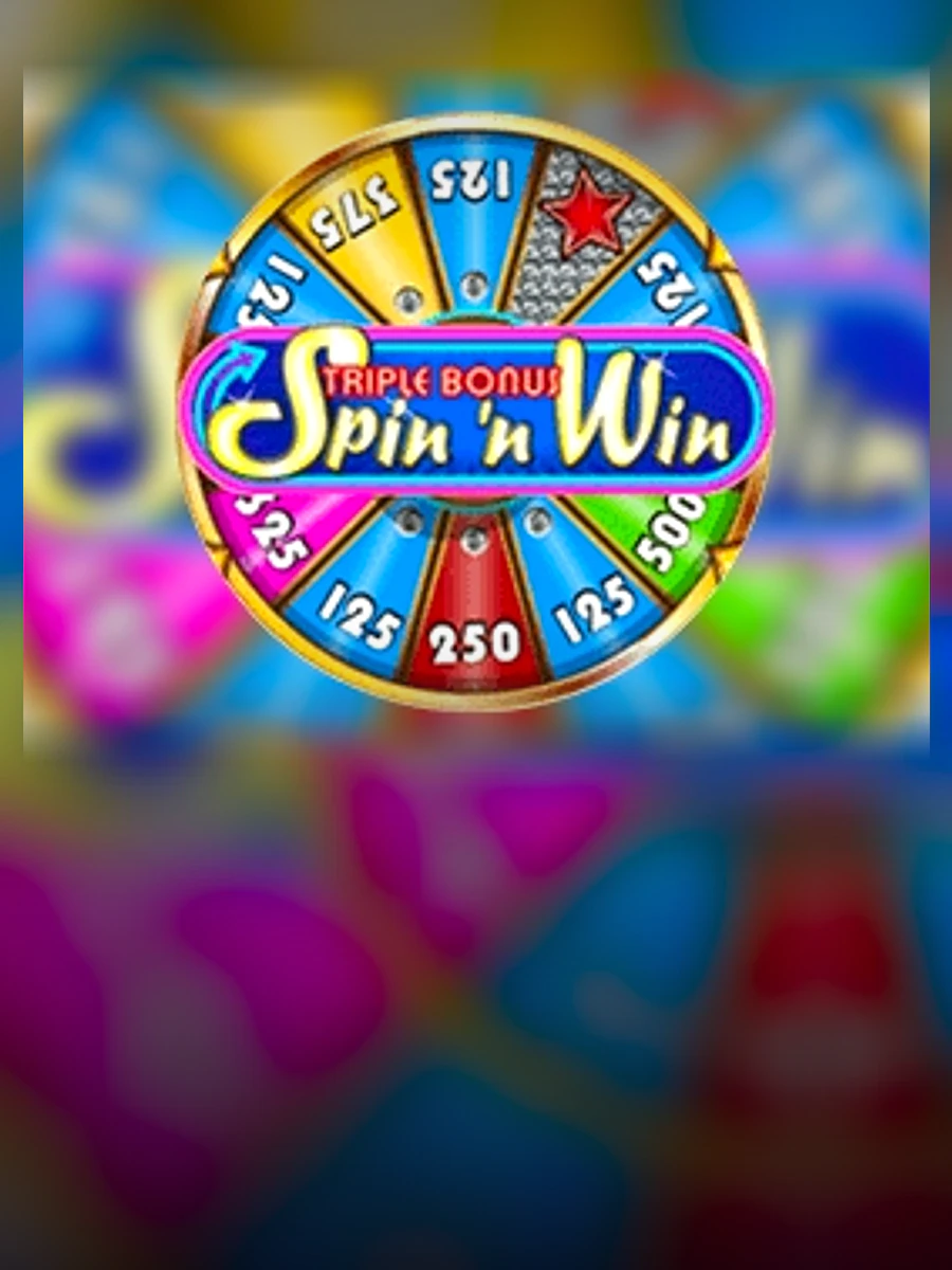 Triple Bonus Spin 'N Win slot artwork