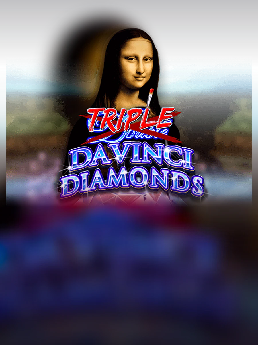 Triple Double Da Vinci Diamonds slot artwork