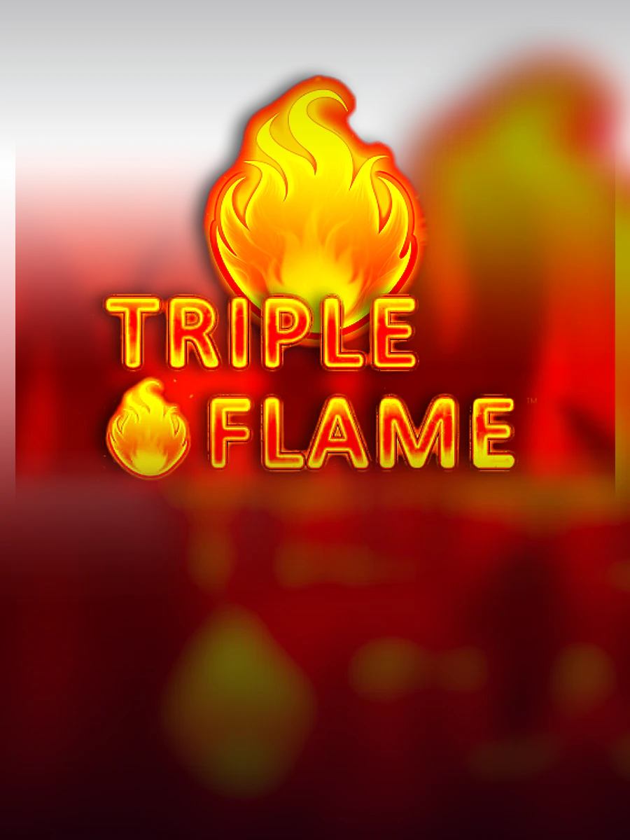 Triple Flame slot artwork