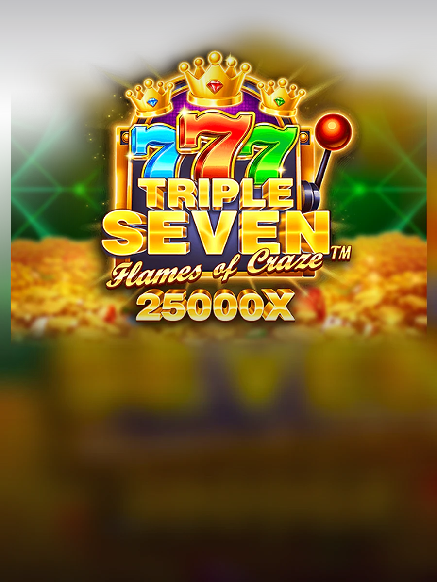Triple Seven Flames of Craze slot artwork