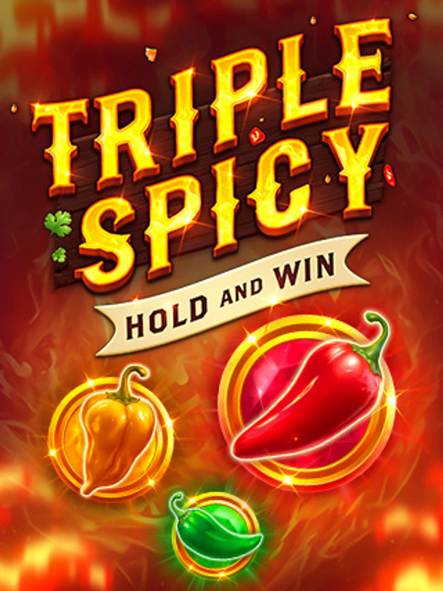 Triple Spicy Hold and Win slot artwork
