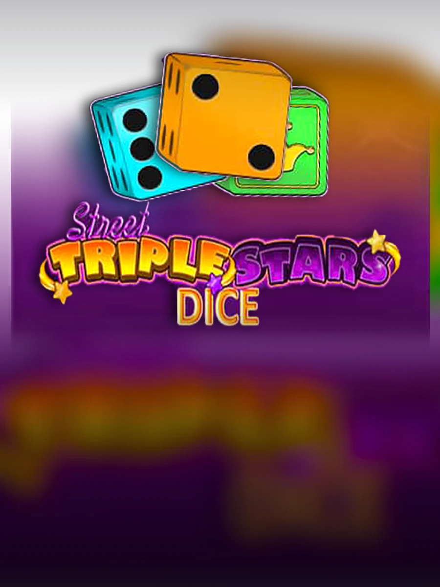 Triple Stars Dice slot artwork