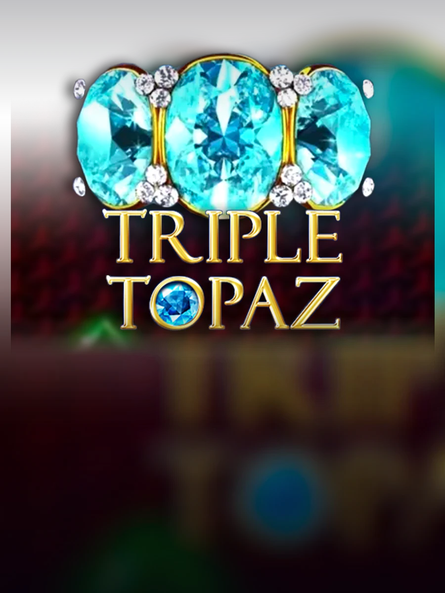 Triple Topaz slot artwork