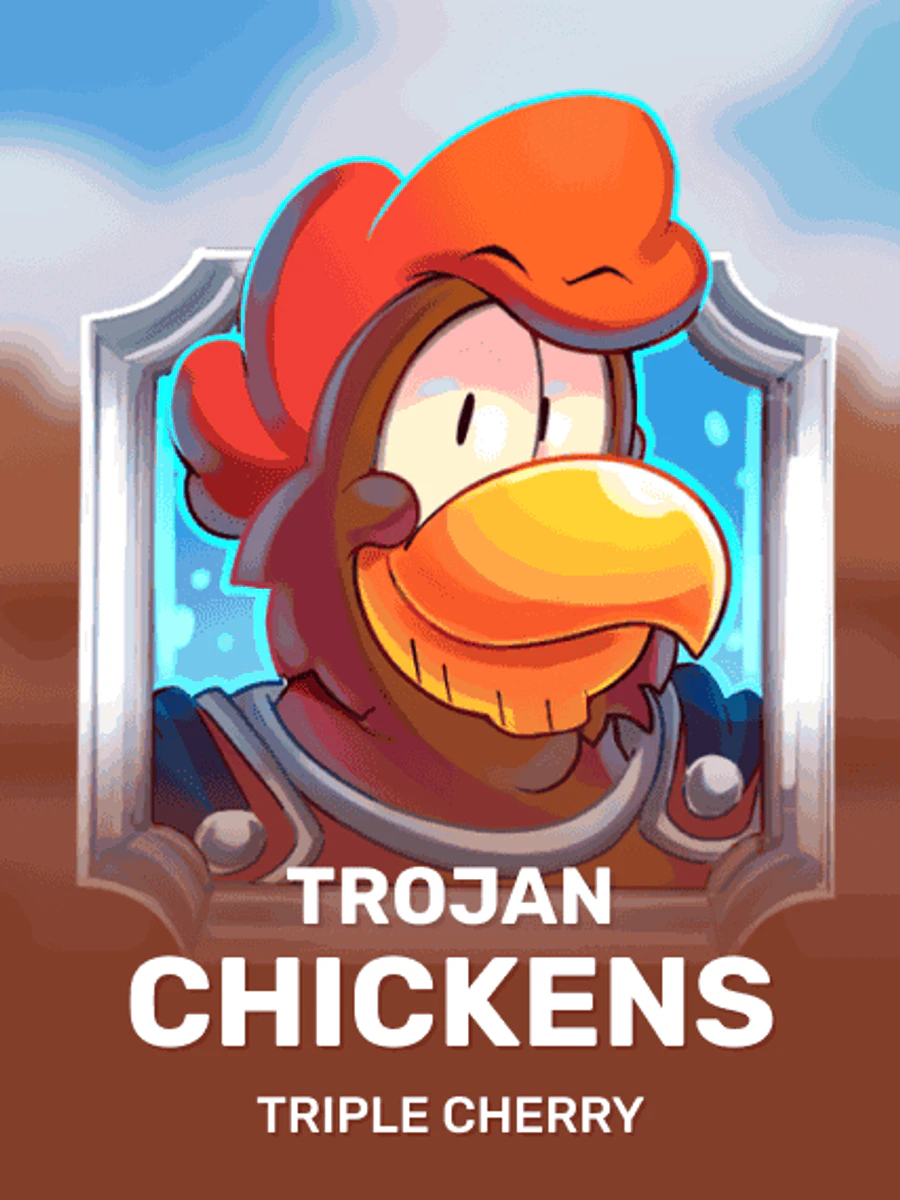 Trojan Chickens slot artwork
