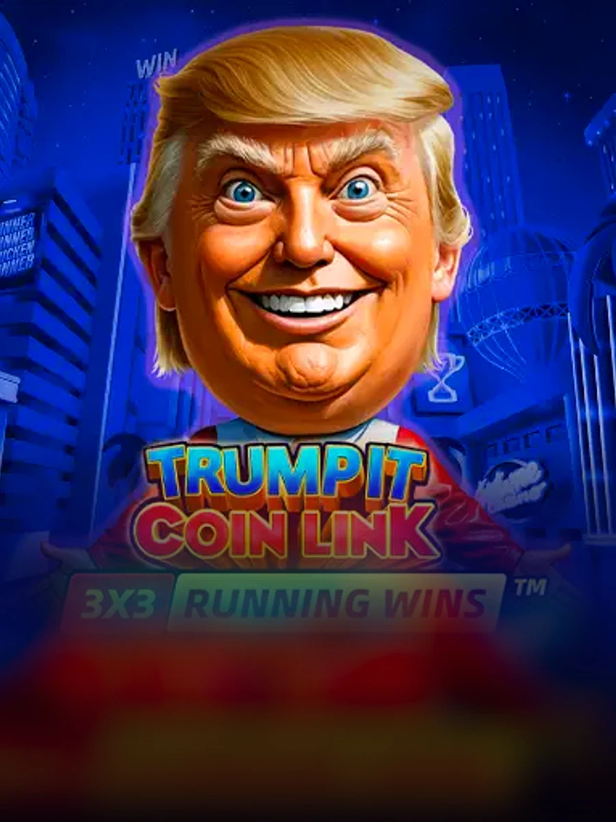 Trump It Coin Link: Running Wins 3x3 slot artwork