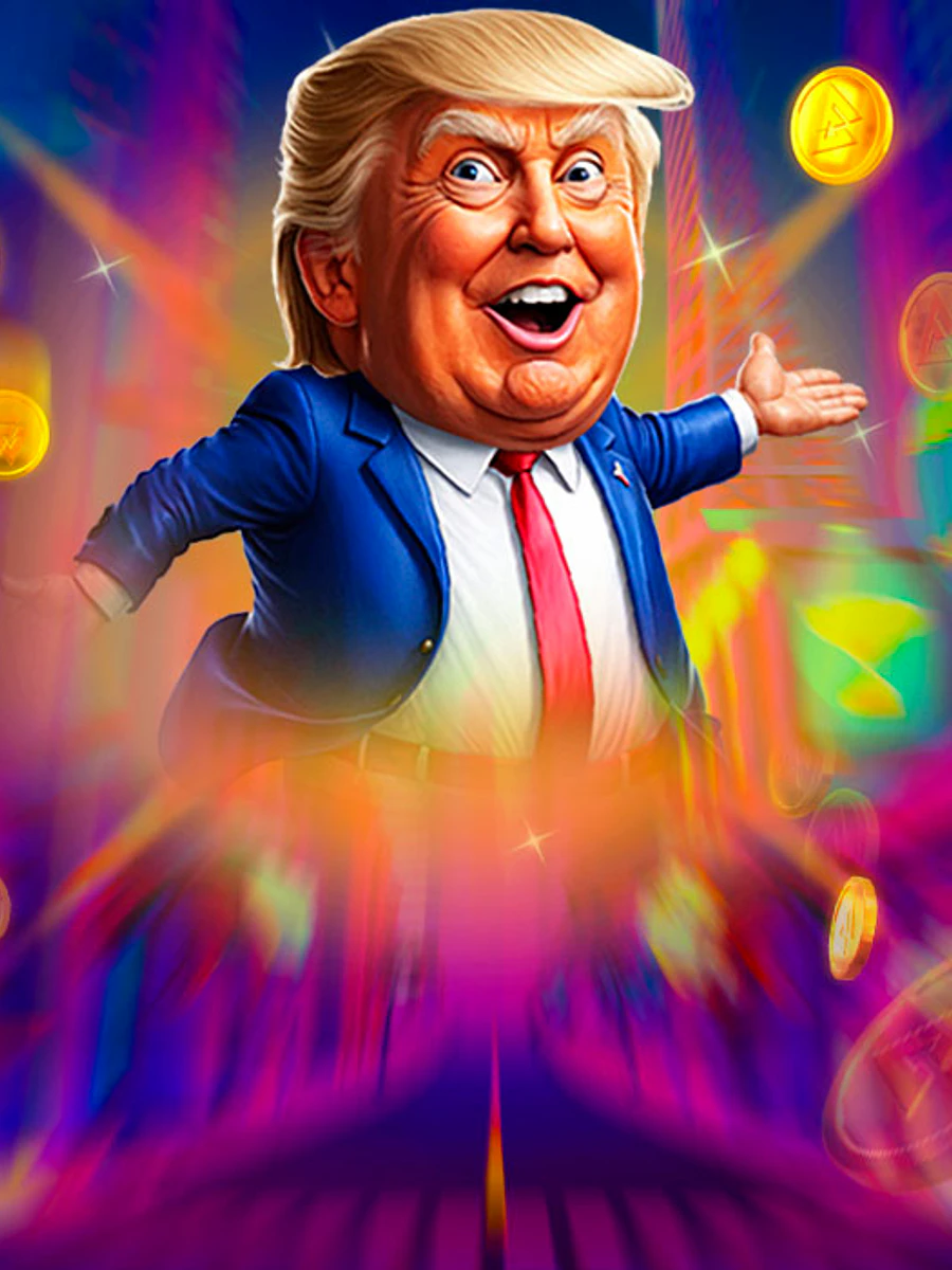 Trump It Coin Link slot artwork