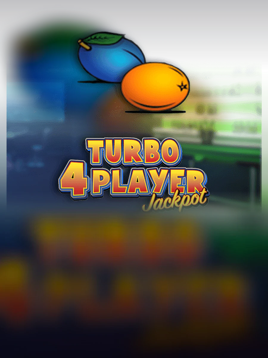 Turbo 4 Player Jackpot casino game artwork