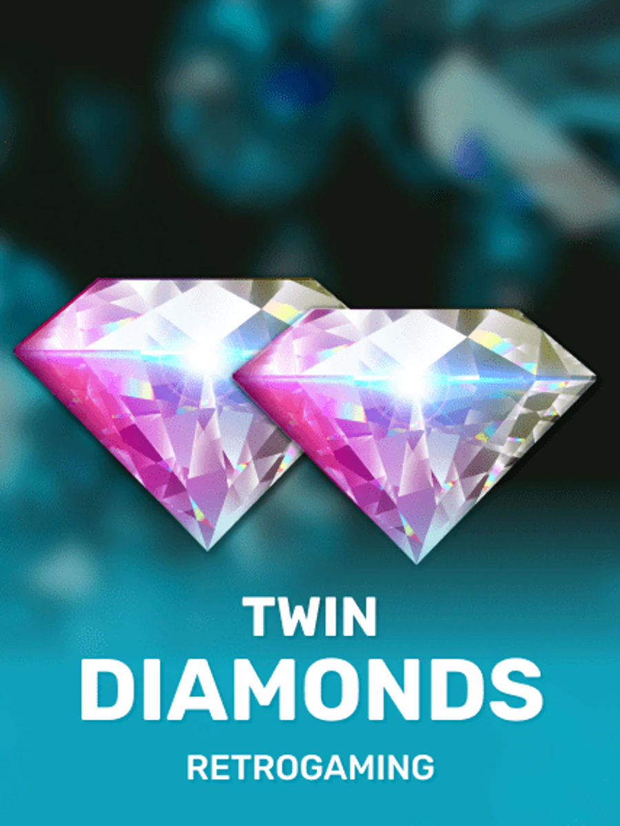 Twin Diamonds casino game artwork