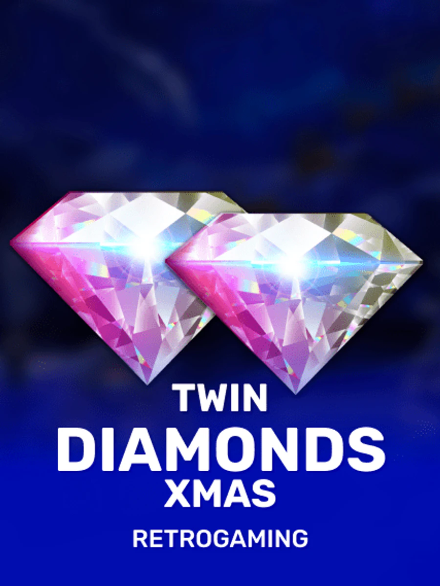 Twin Diamonds Xmas casino game artwork