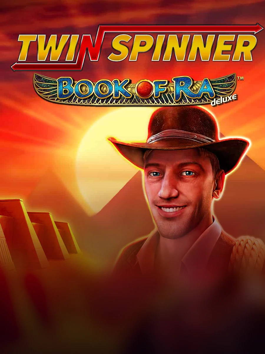 Twin Spinner Book of Ra™ deluxe slot artwork