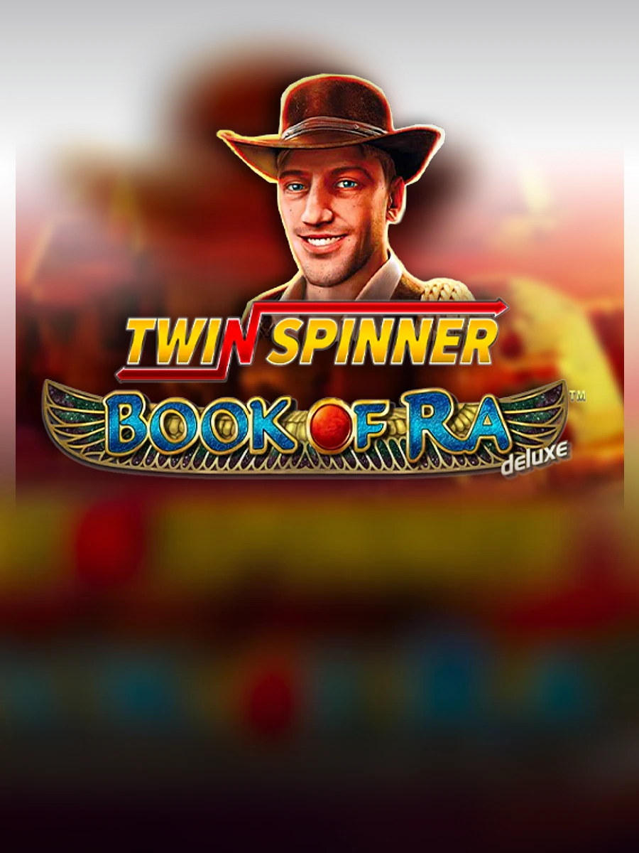 Twin Spinner Book of Ra Deluxe slot artwork