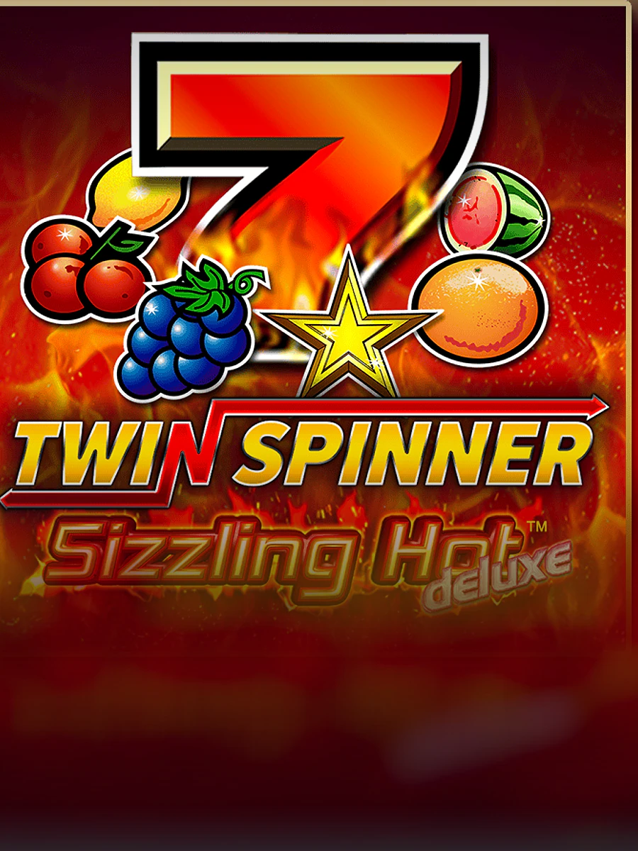 Twin Spinner Sizzling Hot™ deluxe slot artwork