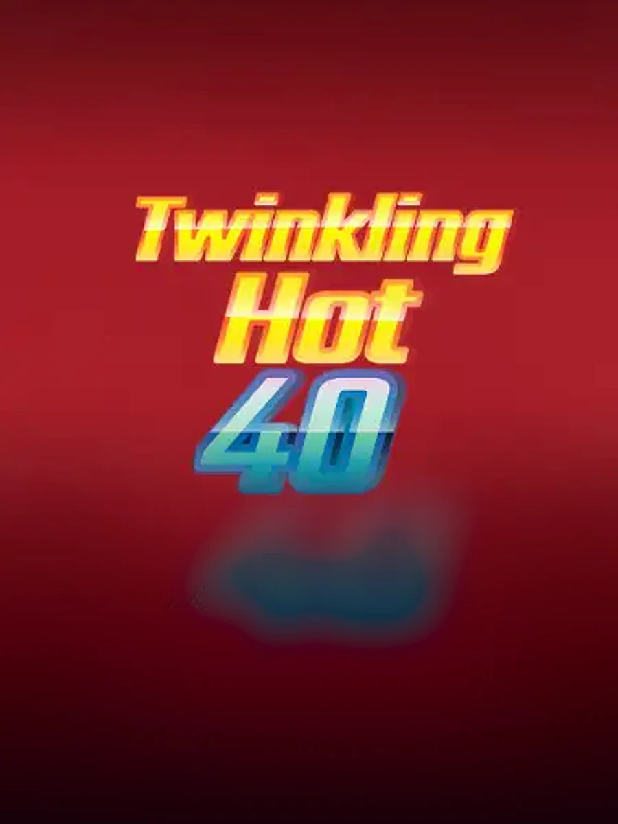 Twinkling Hot 40 slot artwork