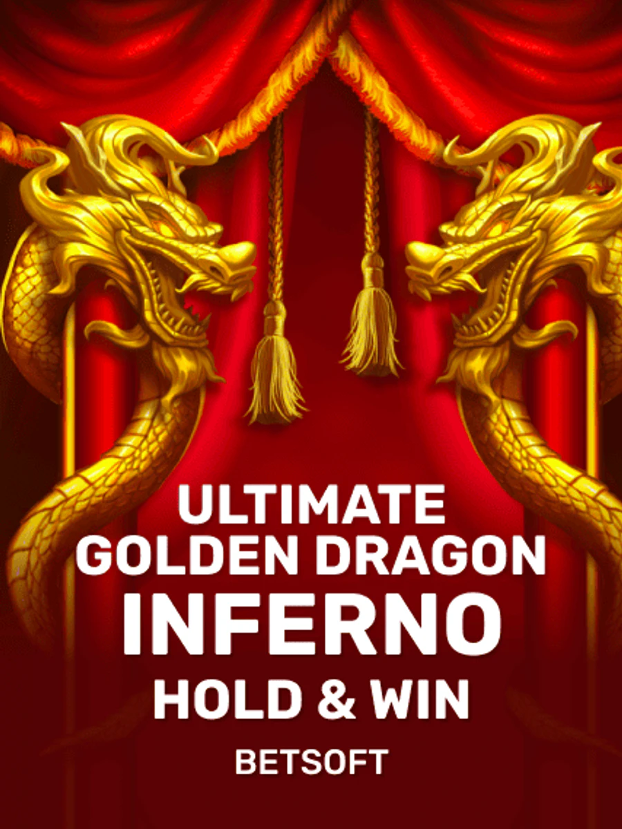 Ultimate Golden Dragon Inferno - Hold & Win slot artwork