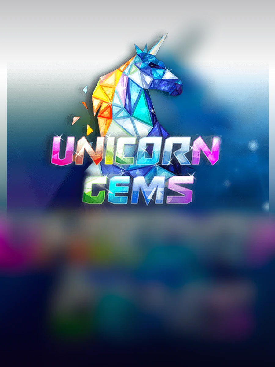 Unicorn Gems slot artwork